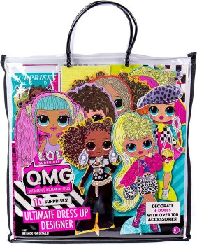 LOL OMG Ultimate Dress Up Designer 6 Dolls w/100 Accessories