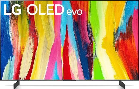 LG C2 42-Inch Evo 4K HDR OLED Smart TV OLED42C2PUA