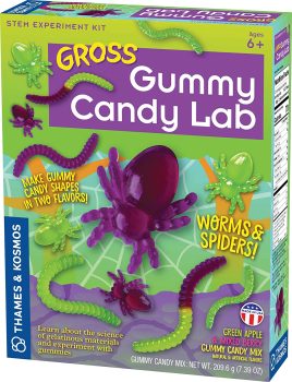Gross Gummy Candy Lab Worms & Spiders Experiment Kit
