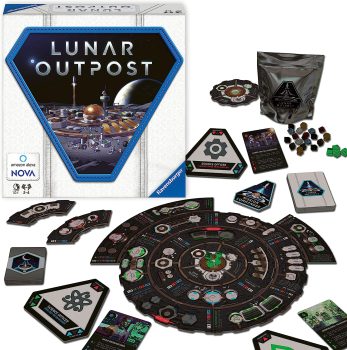 Ravensburger Lunar Outpost Board Game for Ages 10 and Up