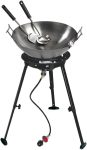 Eastman Outdoors Gourmet 22 Inch Carbon Steel Wok Kit