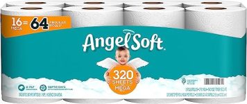 Angel Soft Toilet Paper 16 Mega Rolls