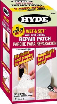 Hyde Tools Wet and Set Contractor’s Roll Wall and Ceiling Repair Patch