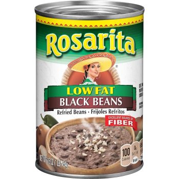 12-Pack Rosarita Low Fat Refried Black Beans