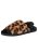 Jessica Simpson Womens Comfy Faux Fur House Slipper Scuff