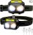 2-Pack Rechargeable Super Bright White Yellow Waterproof Headlight $16.19 (Reg $26)