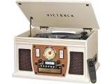Victrola 8-in-1 Bluetooth Record Player & Multimedia Center w/Speakers