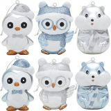 6-Piece Christmas Ornaments Holiday Decoration Cute Animals $8.00 (Reg $16)?