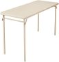 Cosco Vinyl Top Folding Serving Table, 20-in x 48-in