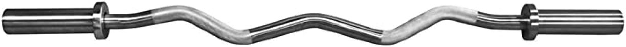 Signature Fitness Standard Olympic Curl Barbell 48-inch
