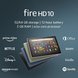 Fire HD 10 tablet, 10.1″, 1080p Full HD, 32 GB