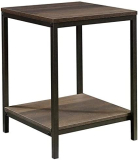 Sauder North Avenue Side Table Charter Oak Finish