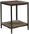 Sauder North Avenue Side Table Charter Oak Finish