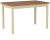 Zinus Becky Farmhouse Wood Dining Table
