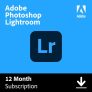 Lightroom Photo Editing and Organizing Software 12-mo Subscription