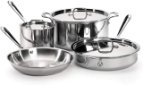 All-Clad Stainless Steel 7-Pc. Cookware Set