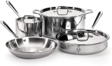 All-Clad Stainless Steel 7-Pc. Cookware Set