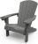 Keter Alpine Adirondack Resin Outdoor Furniture Patio Chairs