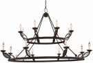 Elegant Lighting 1488G66VB Charleston Collection Pendant Lamp