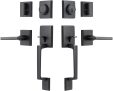 KIAYACI Door Lock Set Double Door Handle Sets with Deadbolt