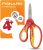 Fiskars 5-in Left-Handed Softgrip Pointed-Tip Scissors for Kids