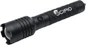 Scipio Tactical Rechargeable LED Flashlight w/Glass Breaker