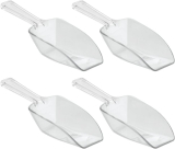 iDesign Large Plastic Measuring Scoops, Set of 4