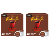 2-PK McCafe Premium Roast, Keurig Single Serve K-Cup Pods 48 Count