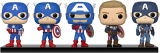 5-Pack POP Funko Marvel: Year of The Shield Captain America
