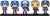 5-Pack POP Funko Marvel: Year of The Shield Captain America