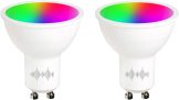 2-Pack Helloify GU10 LED Smart WiFi Light Bulb