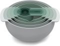 Joseph Joseph Nest 9 Plus Mixing Bowl & Measuring Cup Set 9-Pcs