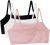 Fruit of The Loom Spaghetti Strap Cotton Pull Over 3-Pack Sports Bra