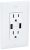 Legrand Radiant 15A Tamper-Resistant Type-A/A USB GFCI Outlet