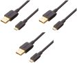 3-Pack Amazon Basics USB 2.0 A-Male to Micro B Cable 3-feet