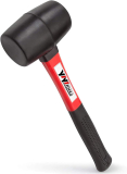 Yiyitools YY-2-005 Rubber Mallet Hammer w/Fiberglass Handle 6-oz