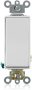 Leviton 20 Amp Decora Plus Rocker Single-Pole AC Quiet Switch