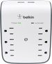 Belkin 6 Outlet Wall Surge Protector w/2 USB Ports
