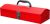 BIG RED TB102 Torin 16-in Hip Roof Style Portable Steel Tool Box