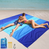 WIWIGO Beach Blanket 79-inch X 83-inch