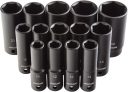 14-Pc Arcan Professional Tools 1/2-in Drive Deep Impact Socket Set
