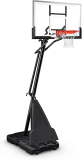 Spalding 54-in Acrylic Screw Jack Portable Basketball Hoop System