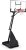 Spalding 54-in Acrylic Screw Jack Portable Basketball Hoop System