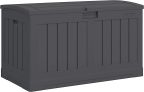 Suncast Peppercorn Plastic Deck Box 50gal