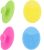 4-Pack Luckyiren Soft Silicone Face Scrubber