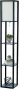 Simple Designs Home Etagere Organizer Shelf Floor Lamp