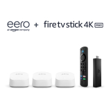3-Pack Amazon eero 6+ System with FireTV Stick 4K Max