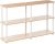 Furinno 99130BE/WH 3-Tier Double Size Storage Display Rack