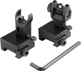 Feyachi Flip Up Rear Front and Iron Sights