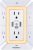 POWRUI Multi Plug Outlet w/6 Outlet Splitter, 3 USB Charging Ports
